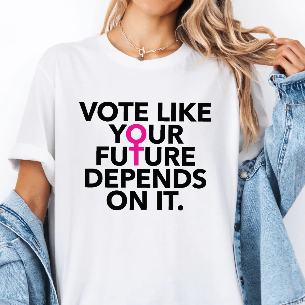 Vote Like Your Future Depends On It Unisex T-Shirt