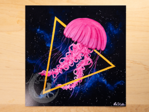 Sea Nettle in Space