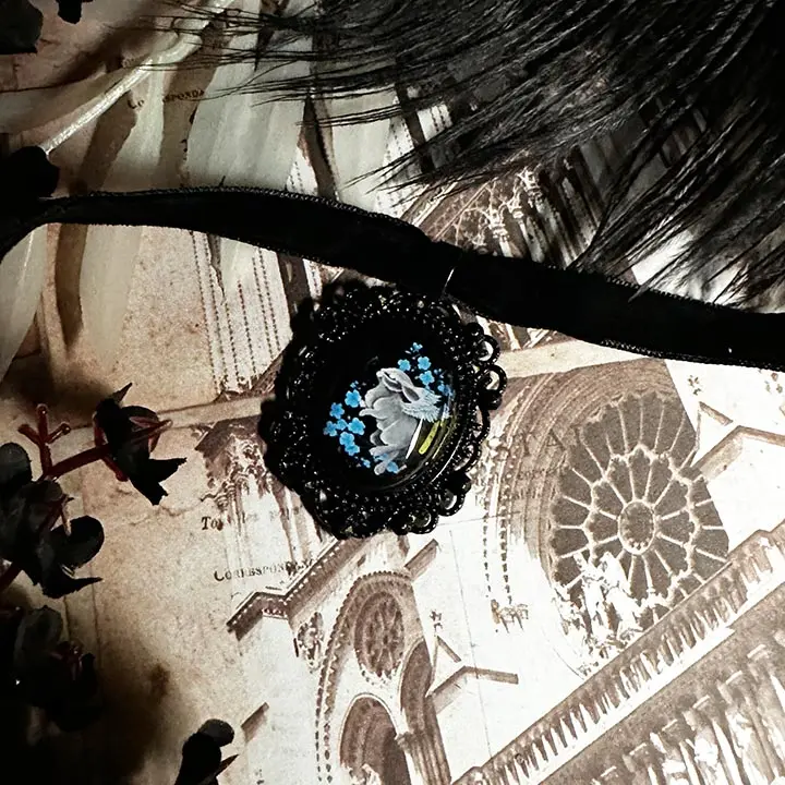 angelic bunny victorian jewelry