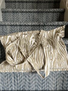 Sand Faux Bois Weekender Tote