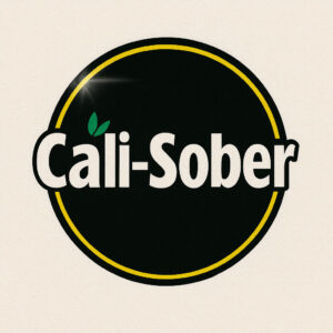 Cali-Sober Die Cut Sticker