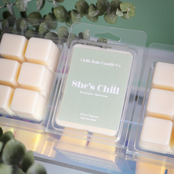 She’s Chill Wax Melt | Eucalyptus + Spearmint
