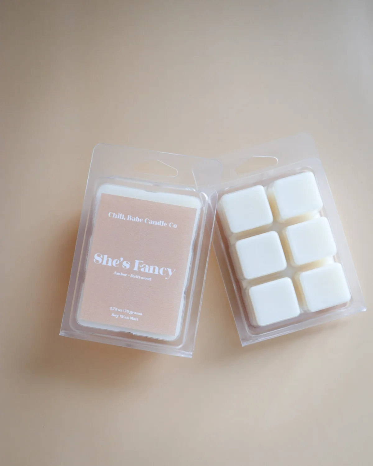 She's Fancy Wax Melt | Amber + Driftwood - Image 3