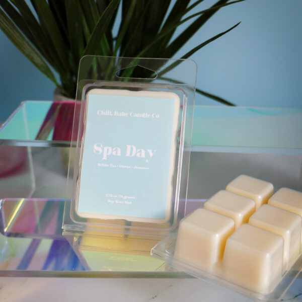 Spa Day Wax Melt | White Tea + Citrus + Jasmine