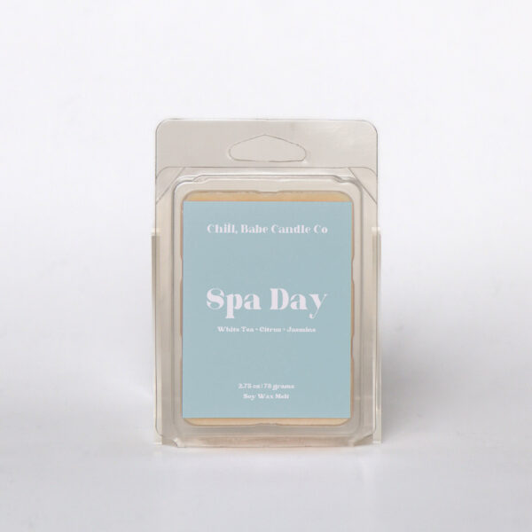 Spa Day Wax Melt | White Tea + Citrus + Jasmine