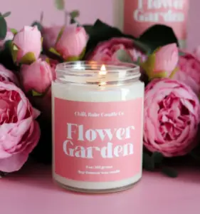 Flower Garden Candle | Magnolia + Peony